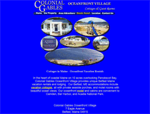 Tablet Screenshot of colonialgables.com
